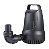 HALF OFF PONDS Manta 2,100 GPH Submersible Waterfall Pump – Magnetic Drive Pond Pump with 30' Cord – Energy Efficient, Fish Safe, for Skimmers & Outdoor Water Features
