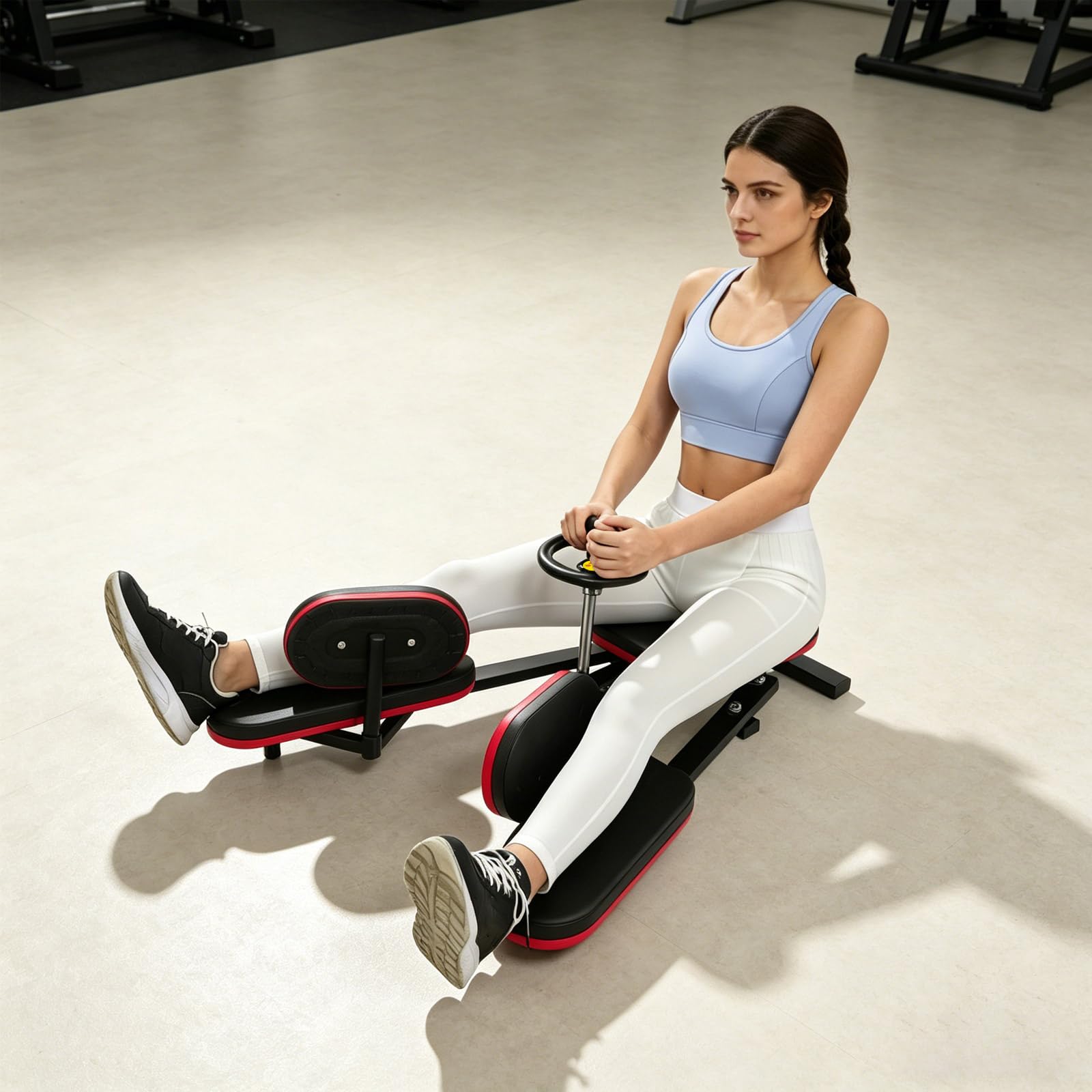Beinstrecker 180° Verstellbar 120kg Belastbar Für Yoga Tanz Fitness | Beinstrecktrainer Mit 180° Verstellbarem Winkel, 120kg Tragkraft, Gepolstertem Sitz & Rückenlehne Für Zuhause Studio.
