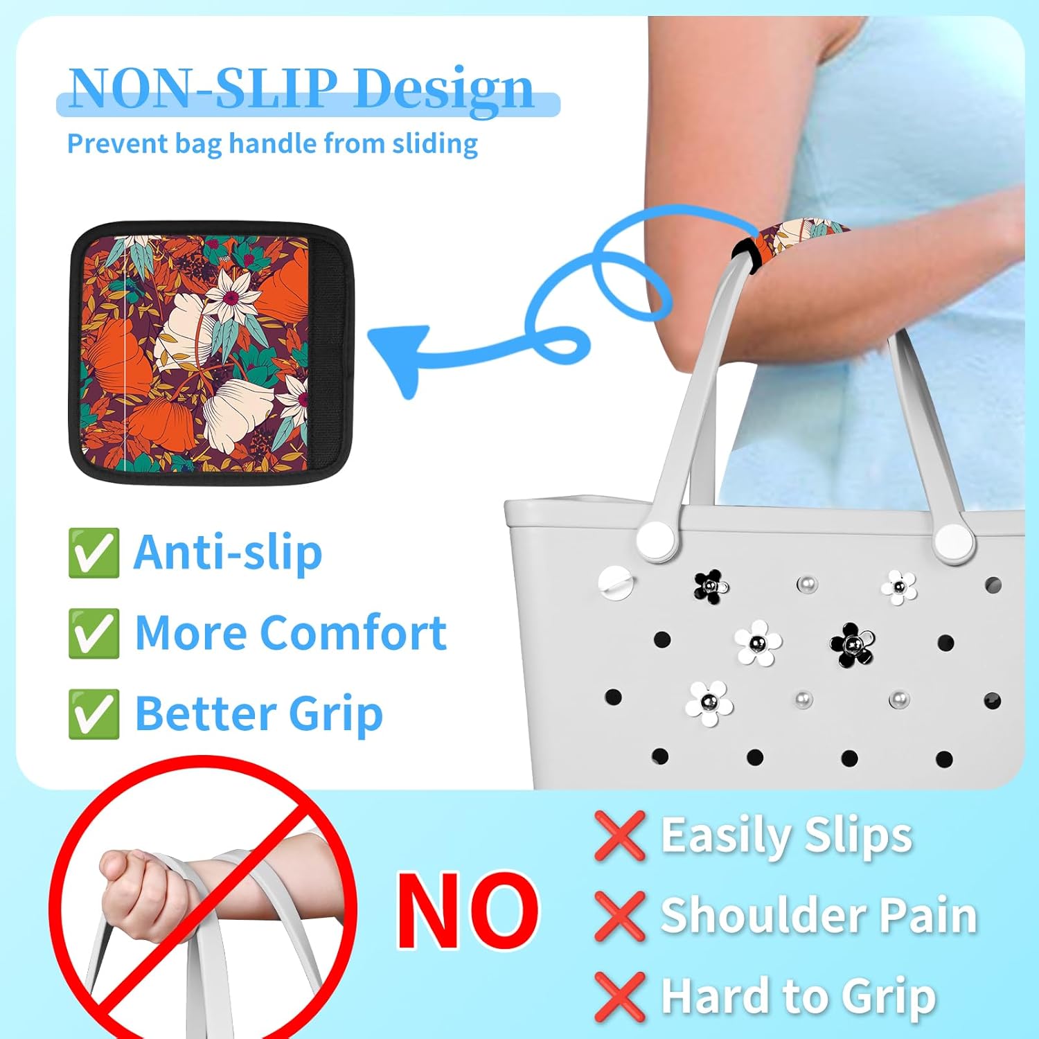 Strap Wrap Clips Charm Buttons Accessories for Bogg Bag Variety-Colors-Matching - Image 5