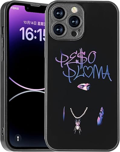 Peso Pluma Merch - Funda protectora para iPhone 1212, diseño de música de cantante, álbum de música, funda protectora para viajes, conciertos,