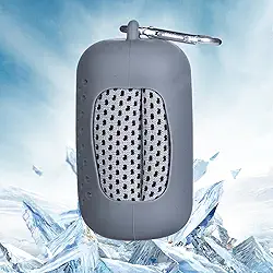 Toalha de secagem rápida super absorvente microfibra toalha de viagem compacta secagem rápida para acampamento, academia, praia, natação, ioga, esportes, toalhas de suor perfeitas cinza