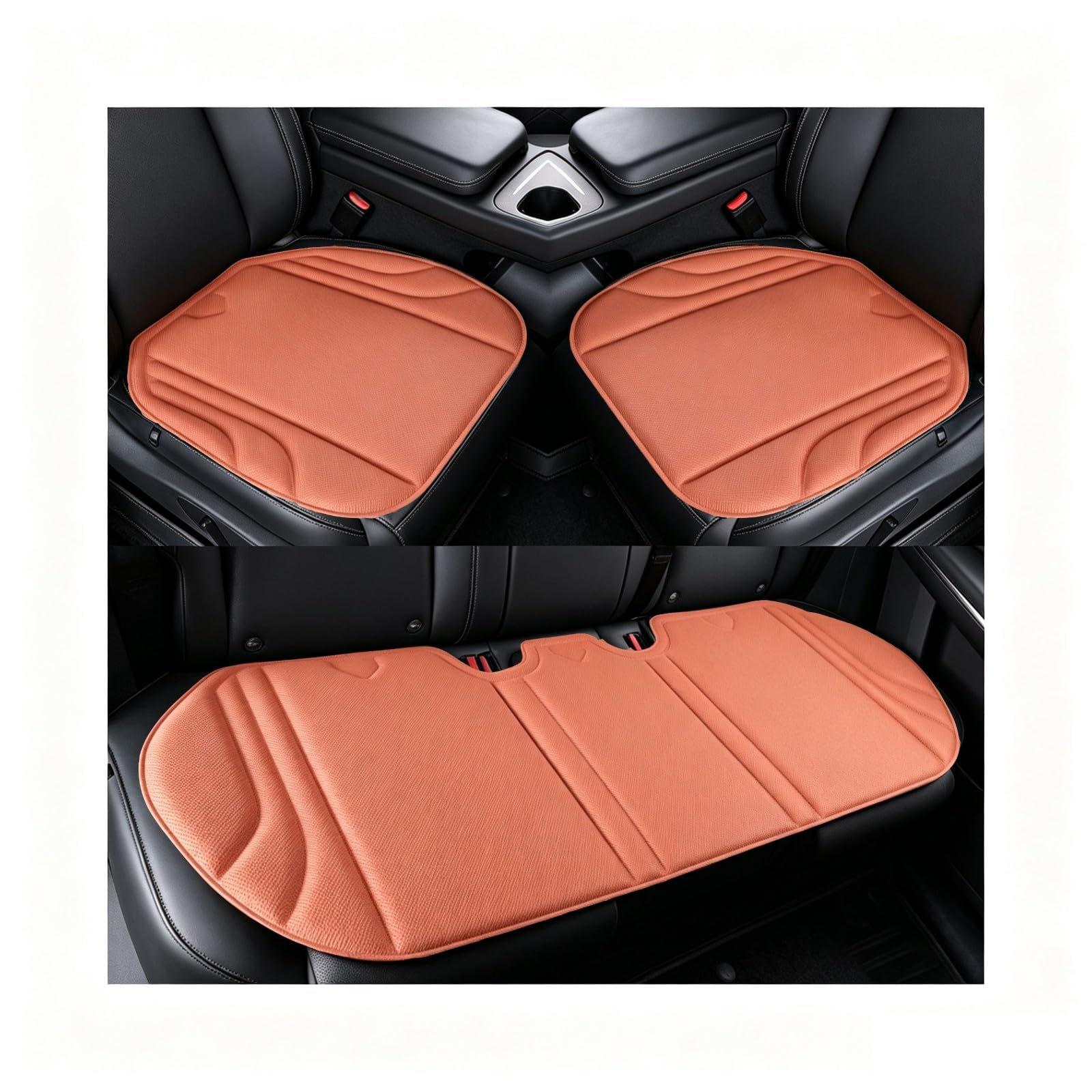 cuscini per sedile auto per Austin A40 Farina Mark II Countryman | Set di 3 Tutte le stagioni, flessibile e altamente elastico, resistente usura e strappi, compatibile con regolazione sedile