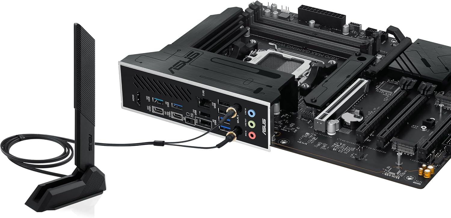 Scheda madre X870 MAX Gaming WIFI7 AMD AM5 ATX - Scheda madre - Immagine 5