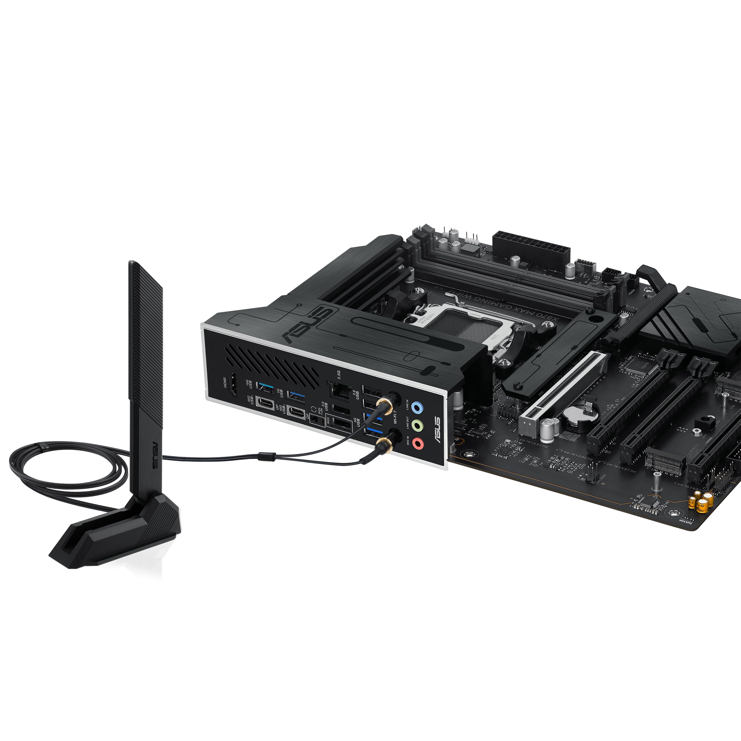 Amazon | ASUS X870 MAX Gaming WIFI7 AMD AM5 ATX マザーボード、12+2
