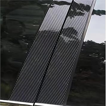 Compatible for BMW X3 G45 G48 XDrive 30 2025-2027 2026 6pcs Car Door Window Middle Trim Cover B C Pillar Center Column Sticker Part AccessoriesCarbon Fiber