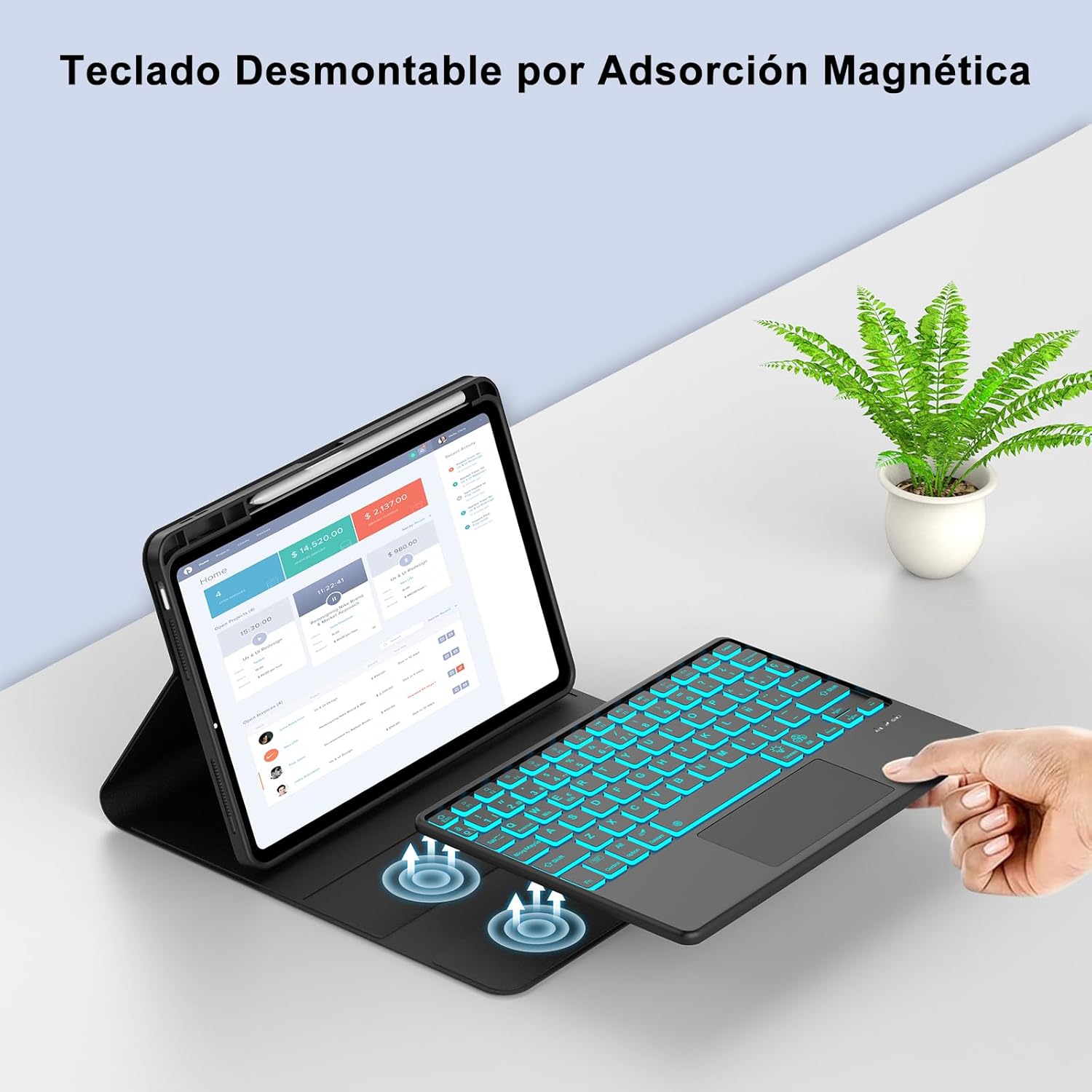 Tablet s futrolom s tipkovnicom