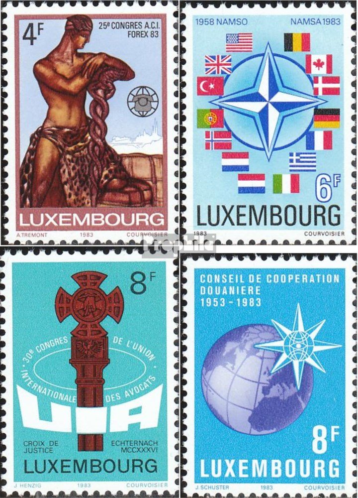 Prophila Collection Luxembourg 1273-1274 (complète.Edition.) Neuf avec Gomme Originale ** MNH 1991 Attractions (Timbres pour Les collectionneurs