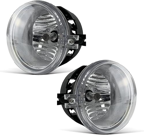 Luces antiniebla de conducción para Dodge Charger 2006 2007 2008 2009 2009 2010 Dodge Challenger lámpara antiniebla con lente transparente,