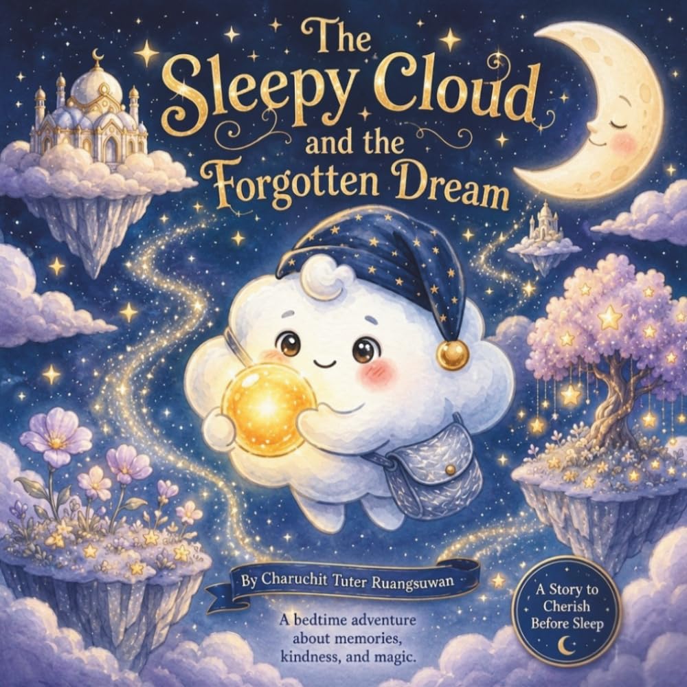 The Sleepy Cloud and the Forgotten Dream: A Magical Bedtime Story About Dreams, Hope, and Believing in Yourself (The Sleepy Cloud Series)