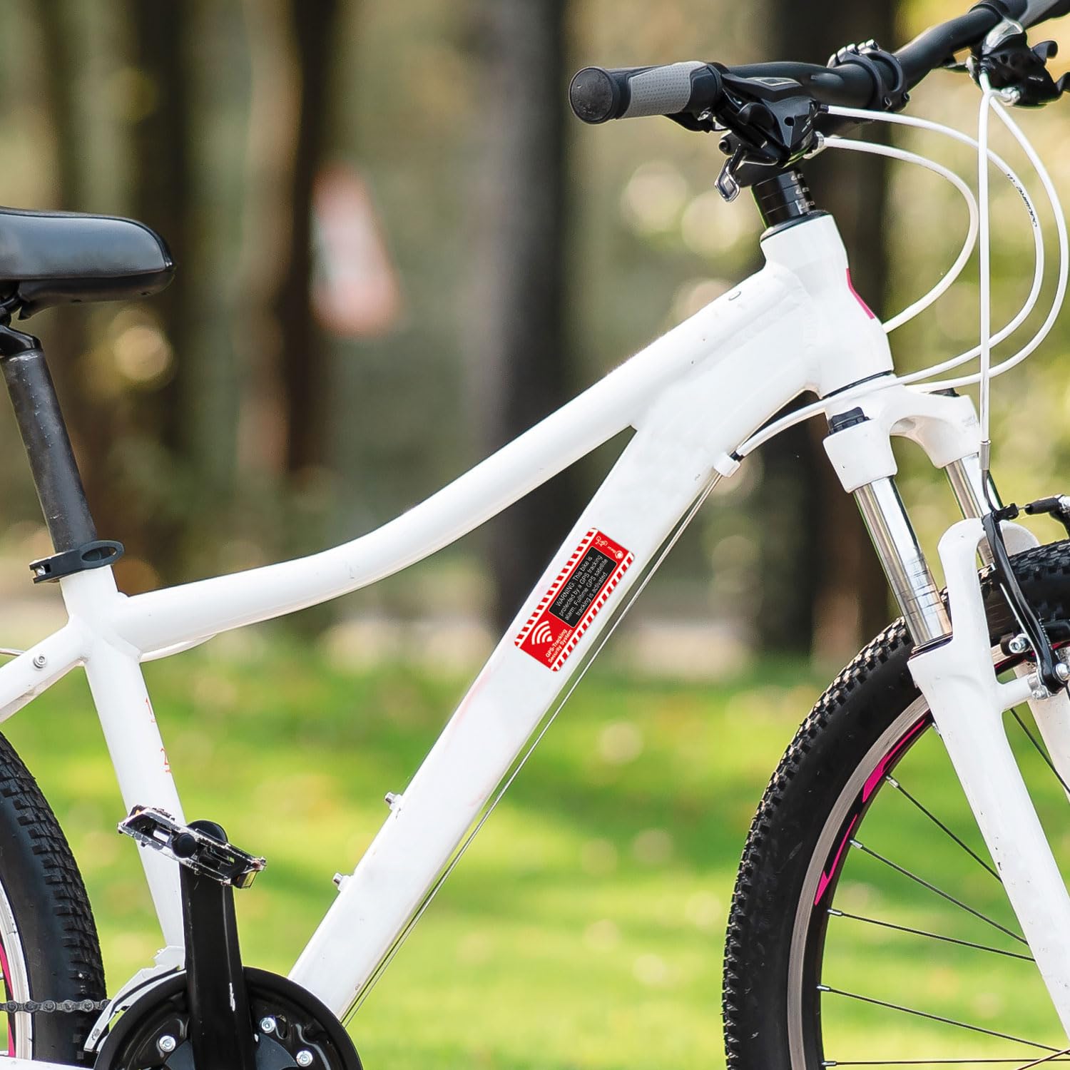 Adesivi Antifurto Per Bicicletta, 5 Pezzi, Di Alta Qualà, GPS - Foto 2