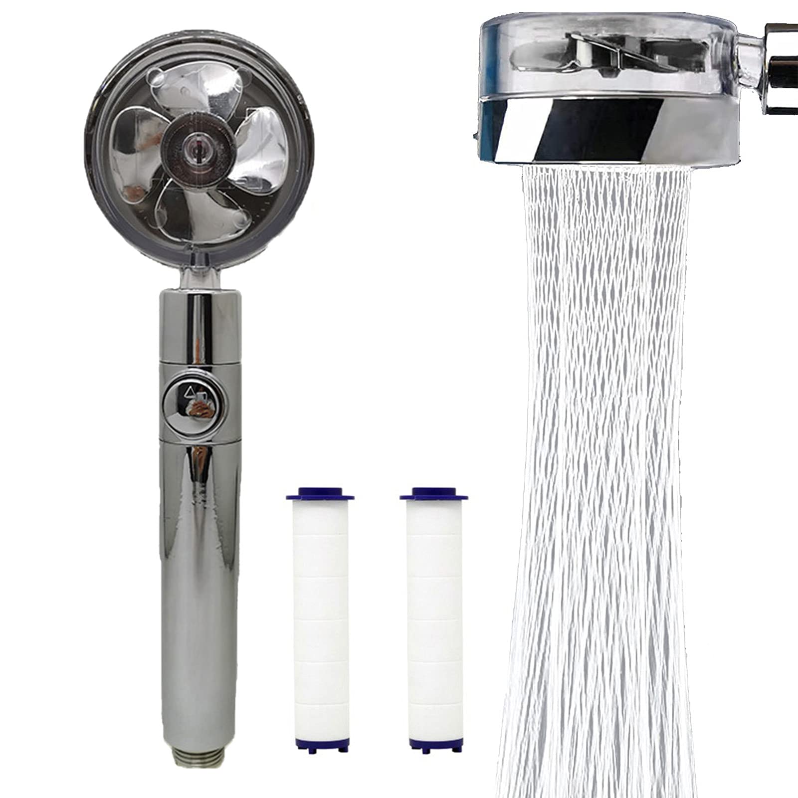 Buy High Pressure Shower Head, ACUYE Propeller Driven Turbo Charged