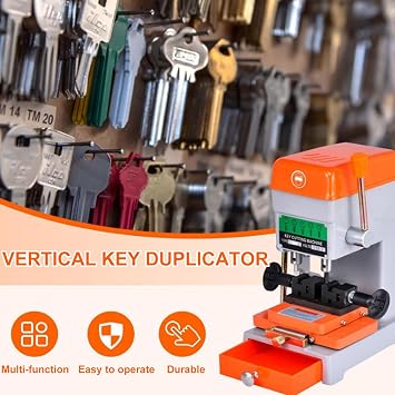 Vertical Duplicator Cutter, Vertical Keys Copy Machine, Multifunctional Cloning Keys Duplicator, House Door Car Locksmith Tools, For Duplicating House