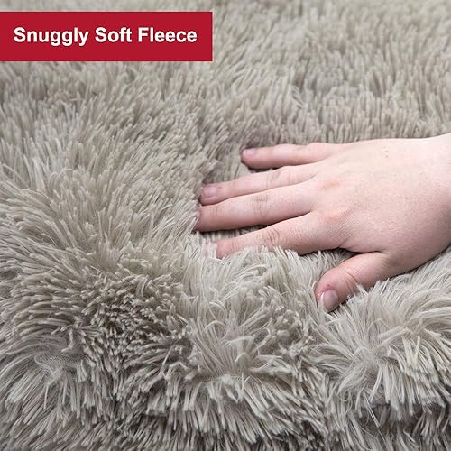 Miniatura 5 de SPORT PET Cama impermeable de lujo para mascotas, manta de forro polar suave para mascotas, fundas de repuesto, lavable a máquina