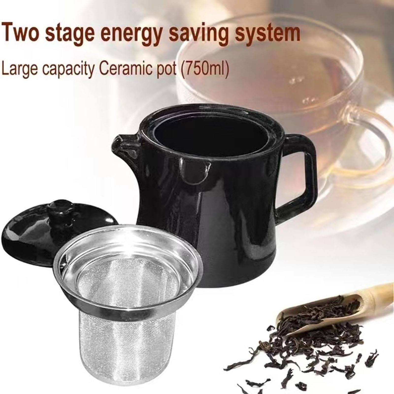 Macchina for Turco Samovar elettrica 6litri,caffè, Acciaio Inossidabile 304