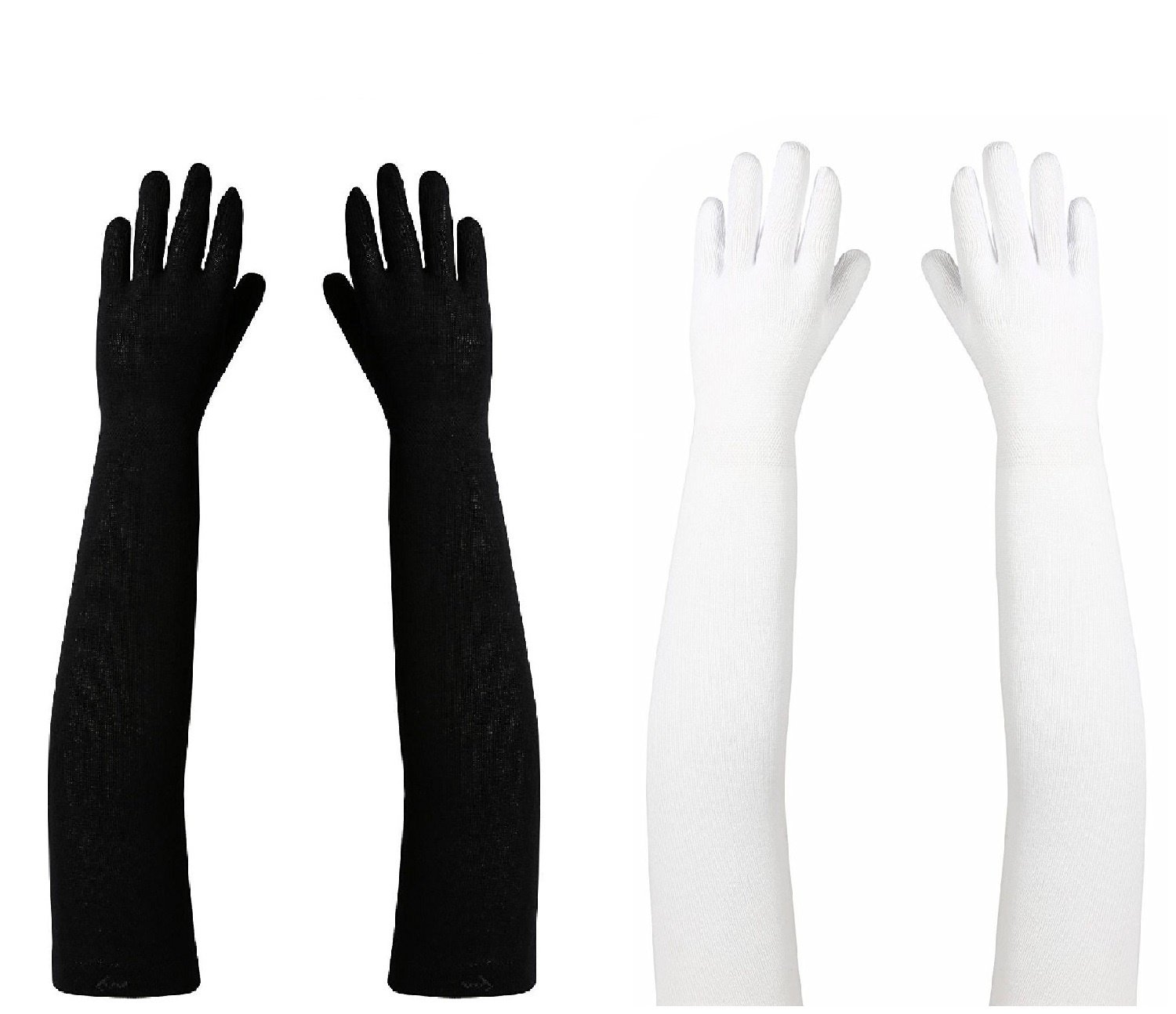 Kyron Fashions Women Cotton Driving Full Hand Gloves for scooty driving Biking, Hiking, Cycling, scooter/Sun light, dust, pollution, Skin Tanning & UV Protection,