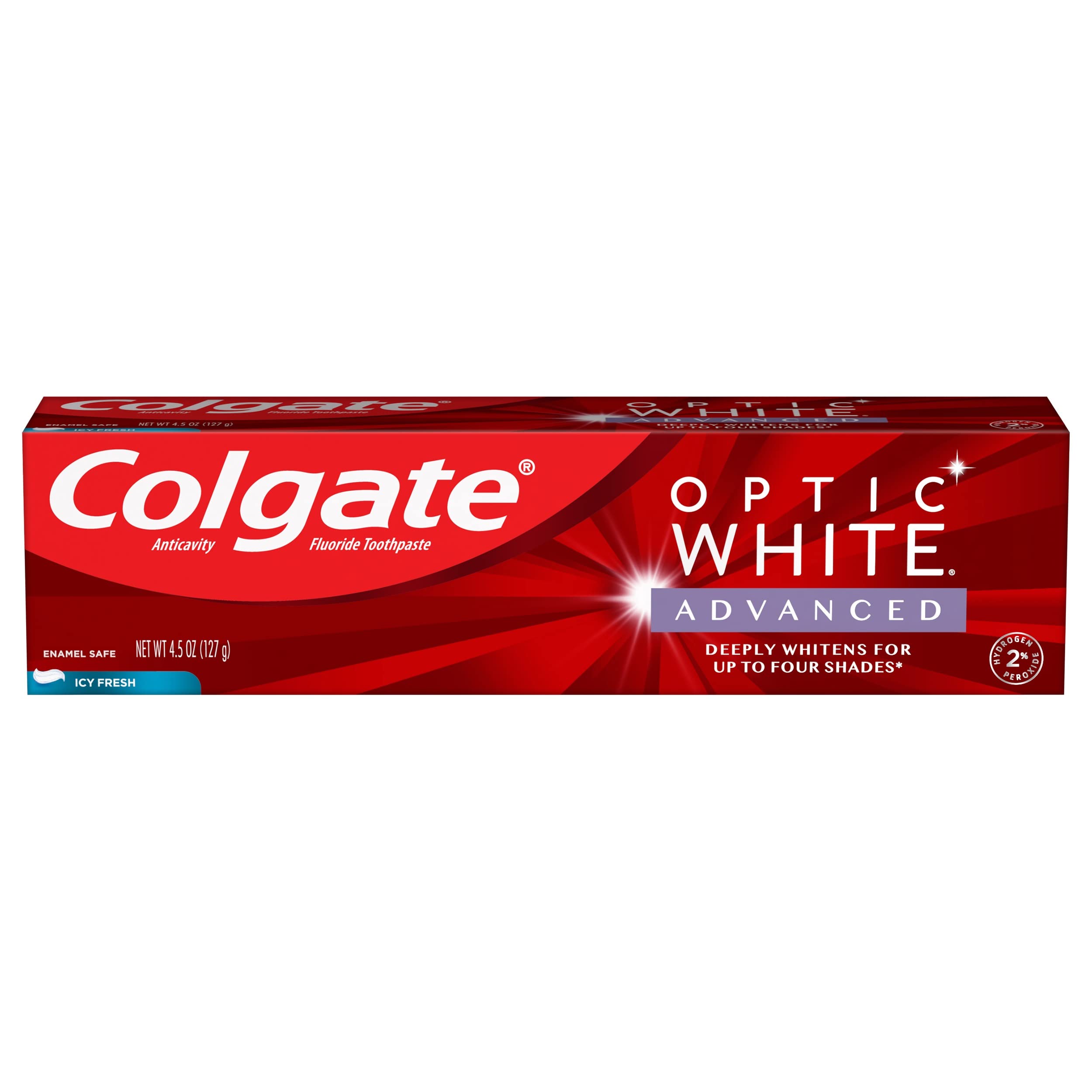 ColgateOw Advanced Tp 4.5z Cs Sp Icy Fresh, 0.37058333333333332 Oz