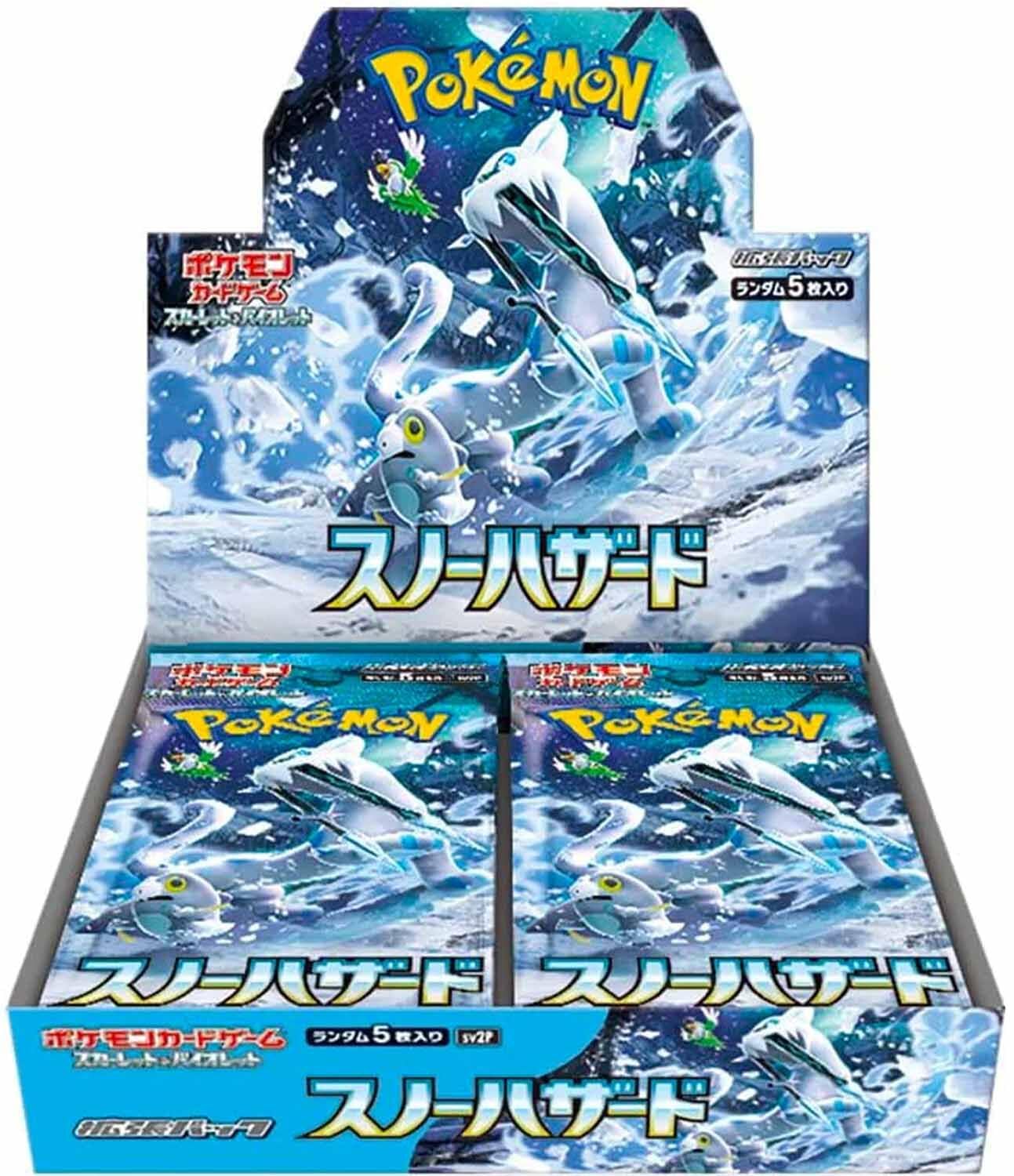 Pokemon Card Game Scarlet Violet Expansion Pack Snow Hazard Box Japanese