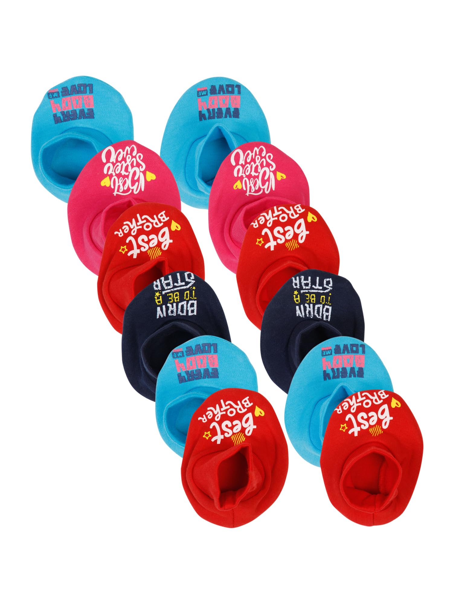 BODYCARE Unisex Baby Printed Booties Pack of 6 - Assorted (B0CVL6V4XR) Amazon Price History, Amazon Price Tracker