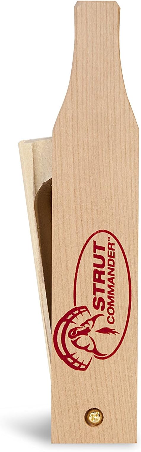 STRUT Commander Turkey Box Call for Hunting, Durable, Effective and Affordable - Hand Built and Dual-Sided for Realistic Turkey Calling