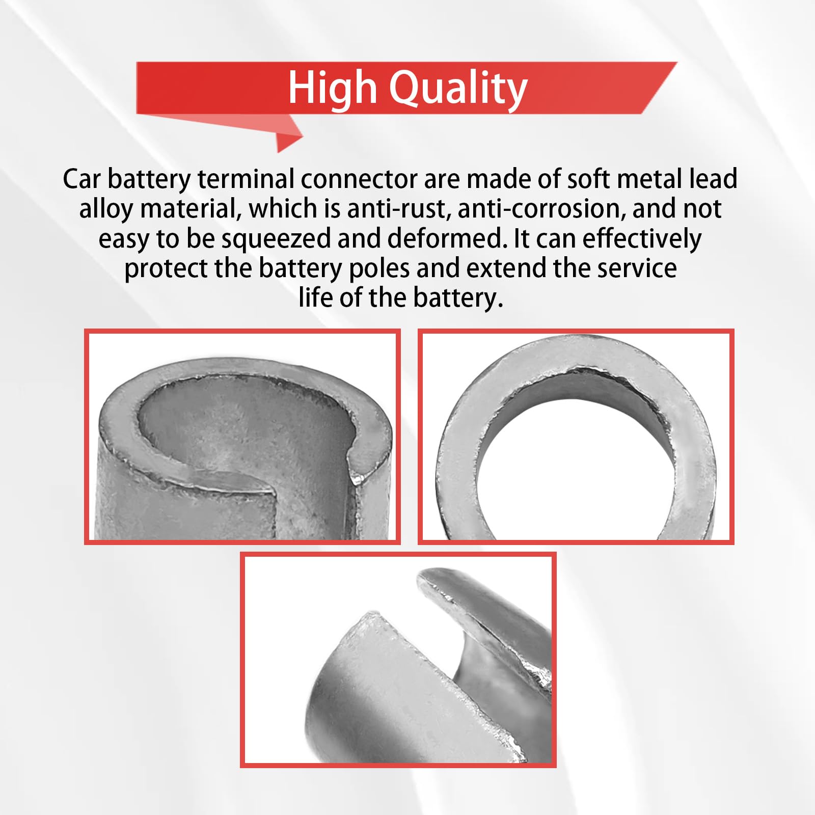 Car Audio & Video Battery Terminals 2-Pair Car Battery Terminal ...