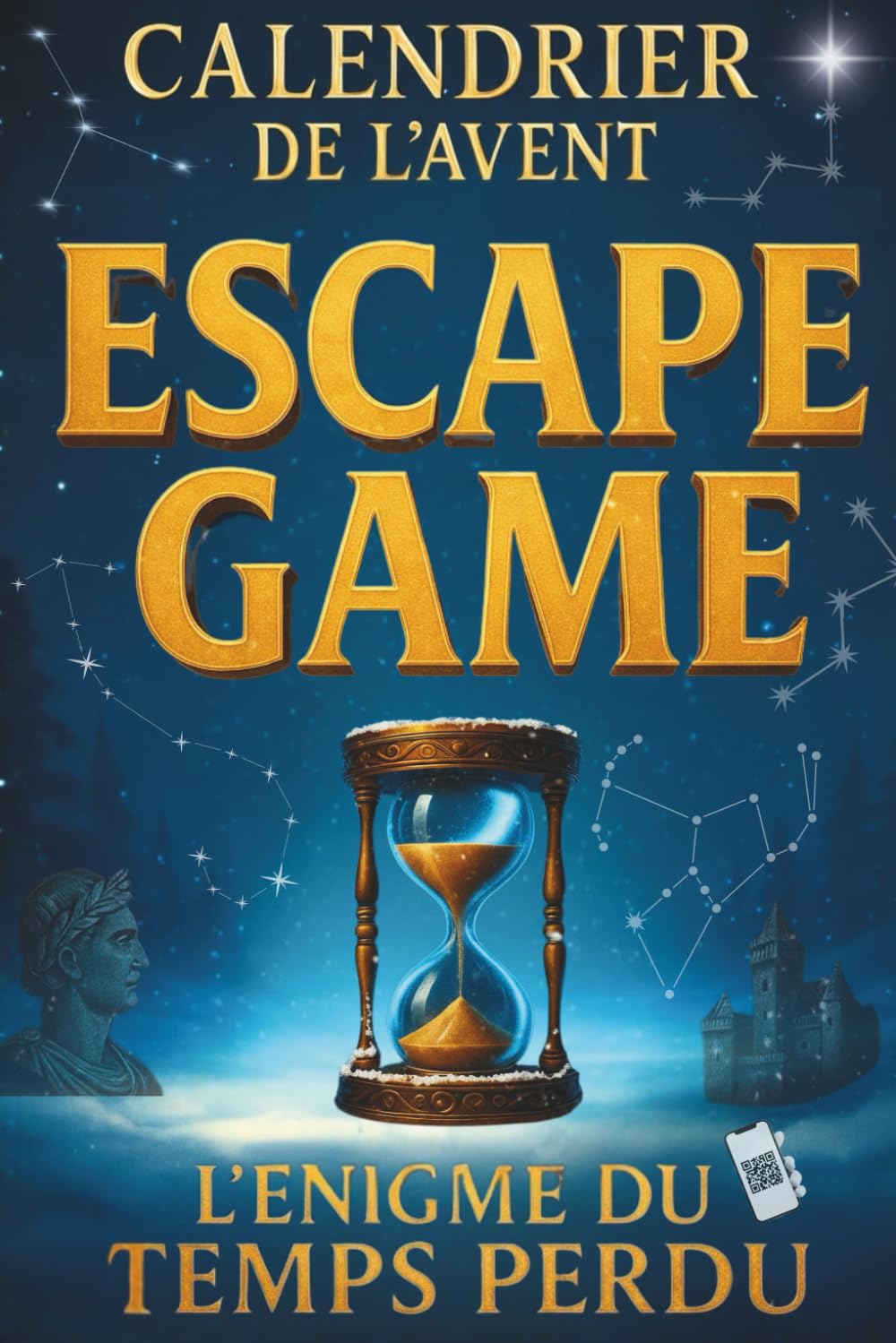 Escape Game - Calendrier de l’Avent 2025 Original pour Adultes: 24 énigmes sur les secrets cachés de noël | Roman de l’avent une quête spirituel et intérieur