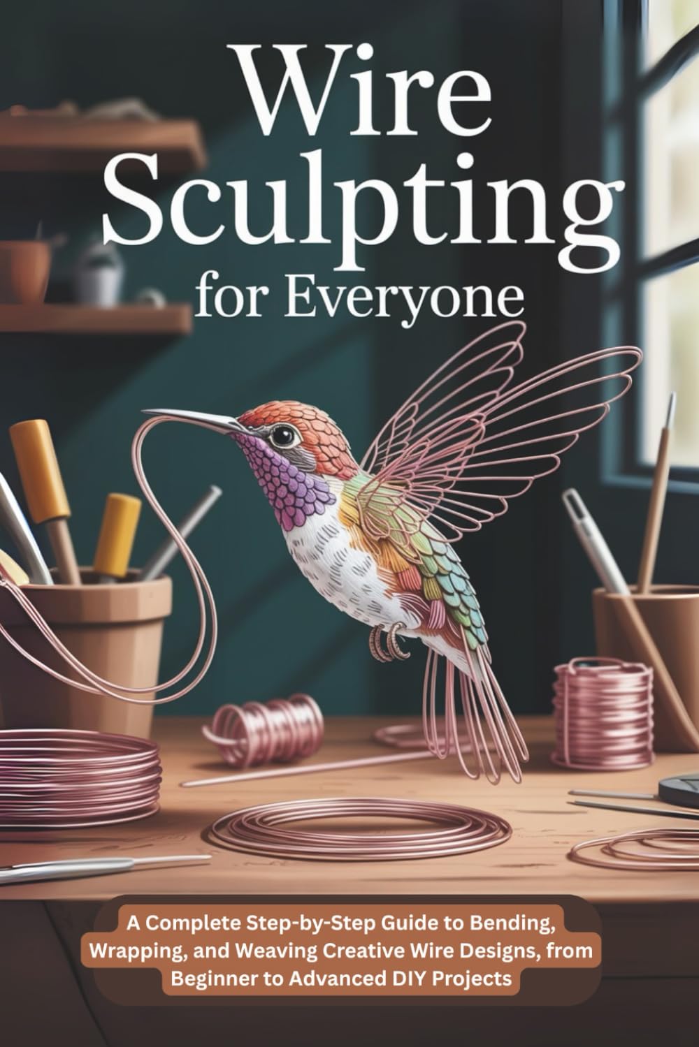 Wire Sculpting for Everyone: A Complete Step-by-Step Guide to Bending, Wrapping, and Weaving Creative Wire Designs, from Beginner to Advanced DIY Projects