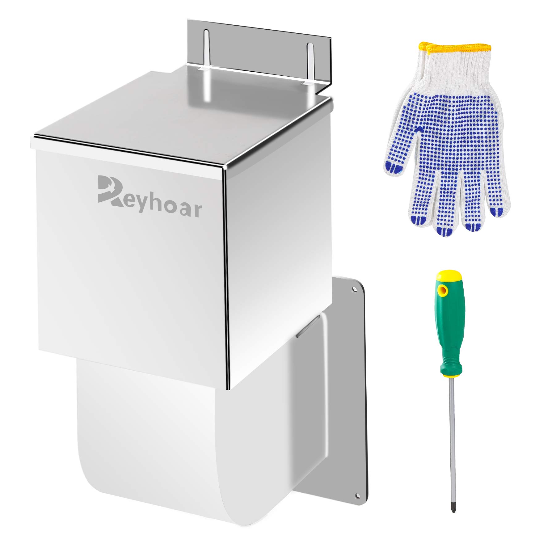 Reyhoar Dryer Vent Cover, Dryer Vent Seal, Out Door Opening Closure, Energy Saving Duct Cover, Stain