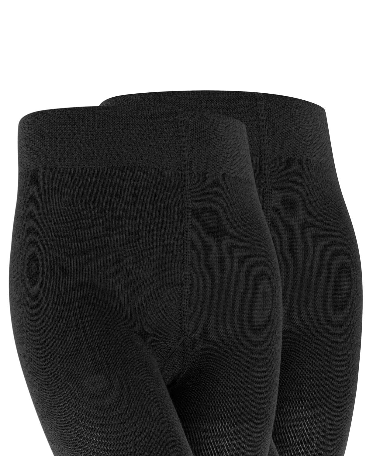 FALKE Rajstopy Family Multipack Bawełna grube 2 Pak Czarny 152-164