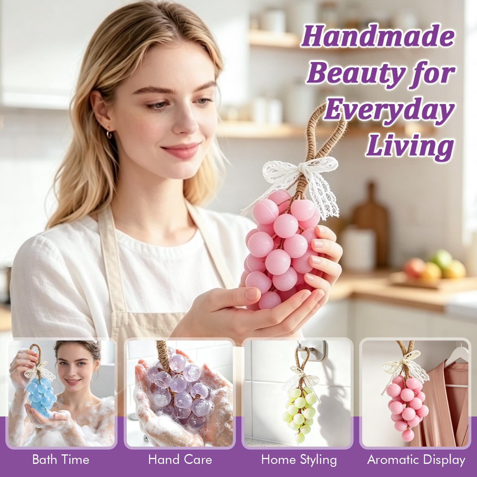 Kit de fabrication de savon pour adultes et enfants, base de savon, moule à savon, parfums, fleurs séchées, paillettes, kits de bricolage pour enfants pour adultes