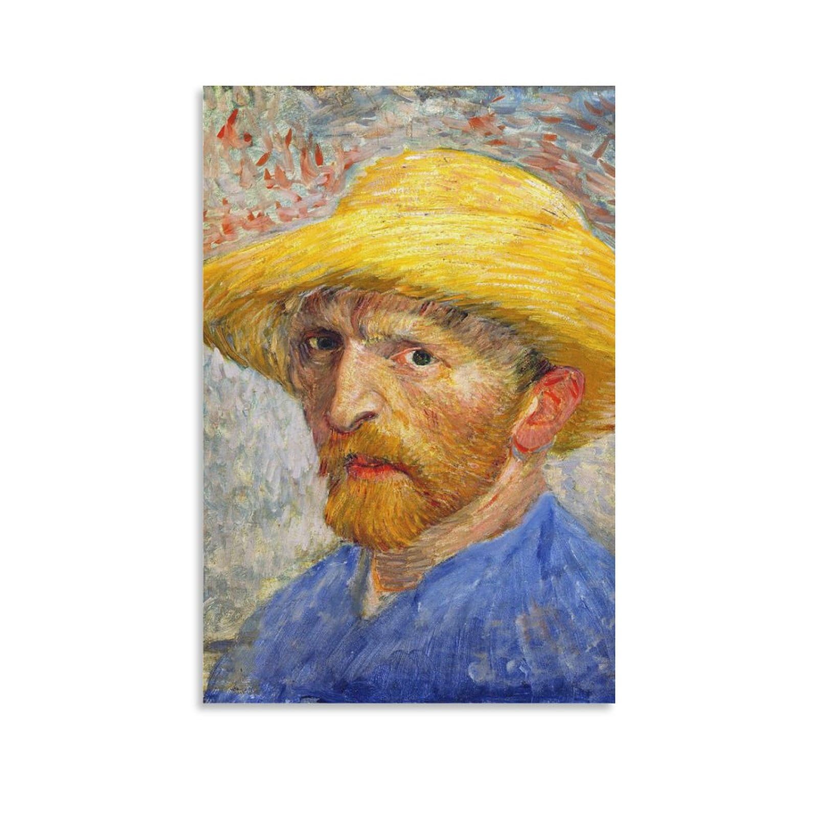 【匿名配送】絵画　「麦わら帽子」　A4サイズ額つき 匿名配送】絵画 「麦わら帽子」 A4サイズ額つき 匿名配送】絵画