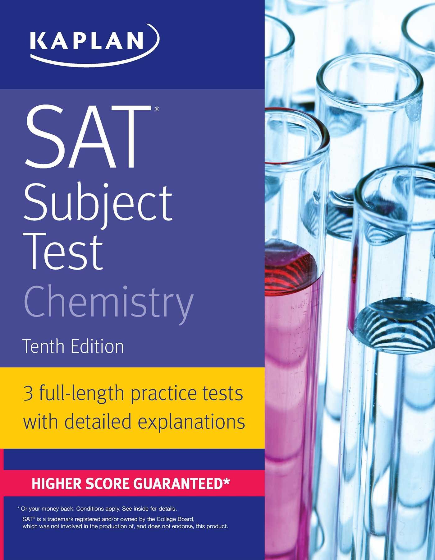 Simon & Schuster SAT Subject Test Chemistry Paperback – Big Book, 3 January 2017