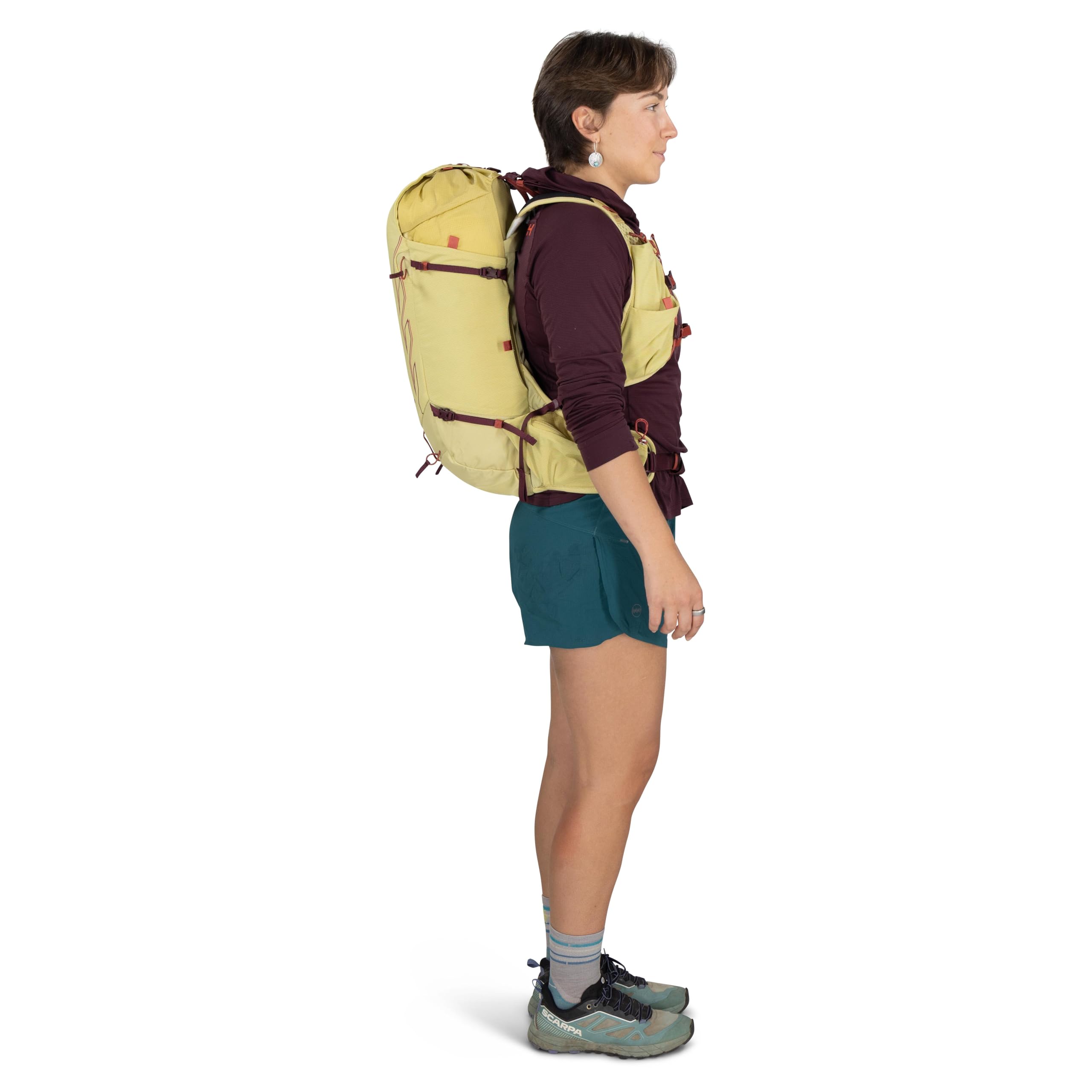 Osprey Tempest Velocity Damen Wanderrucksack 20L Laufen Radfahren Multisportpaket Wanderrucksack, Wander Yellow, M/L