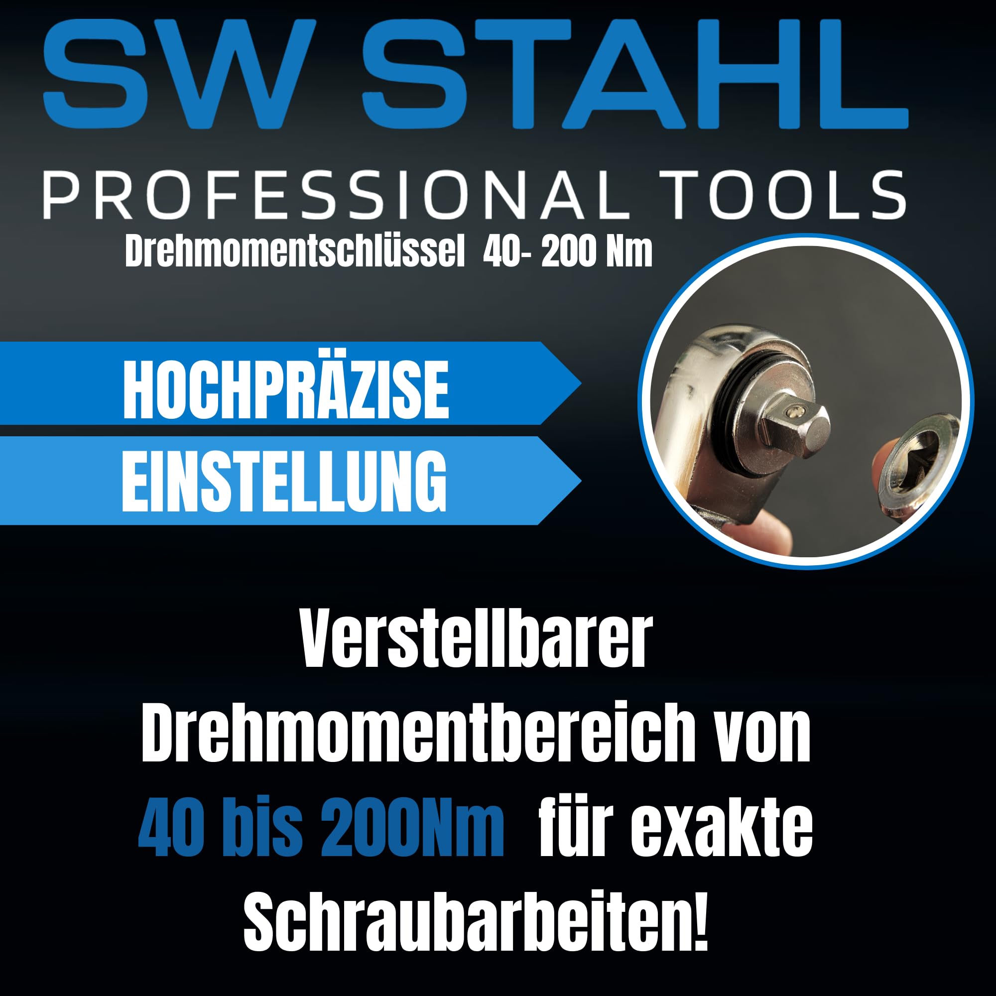 Hier Kaufen! - SW-Stahl 03874L Profi Drehmomentschlüssel, 1/2 Zoll, 4