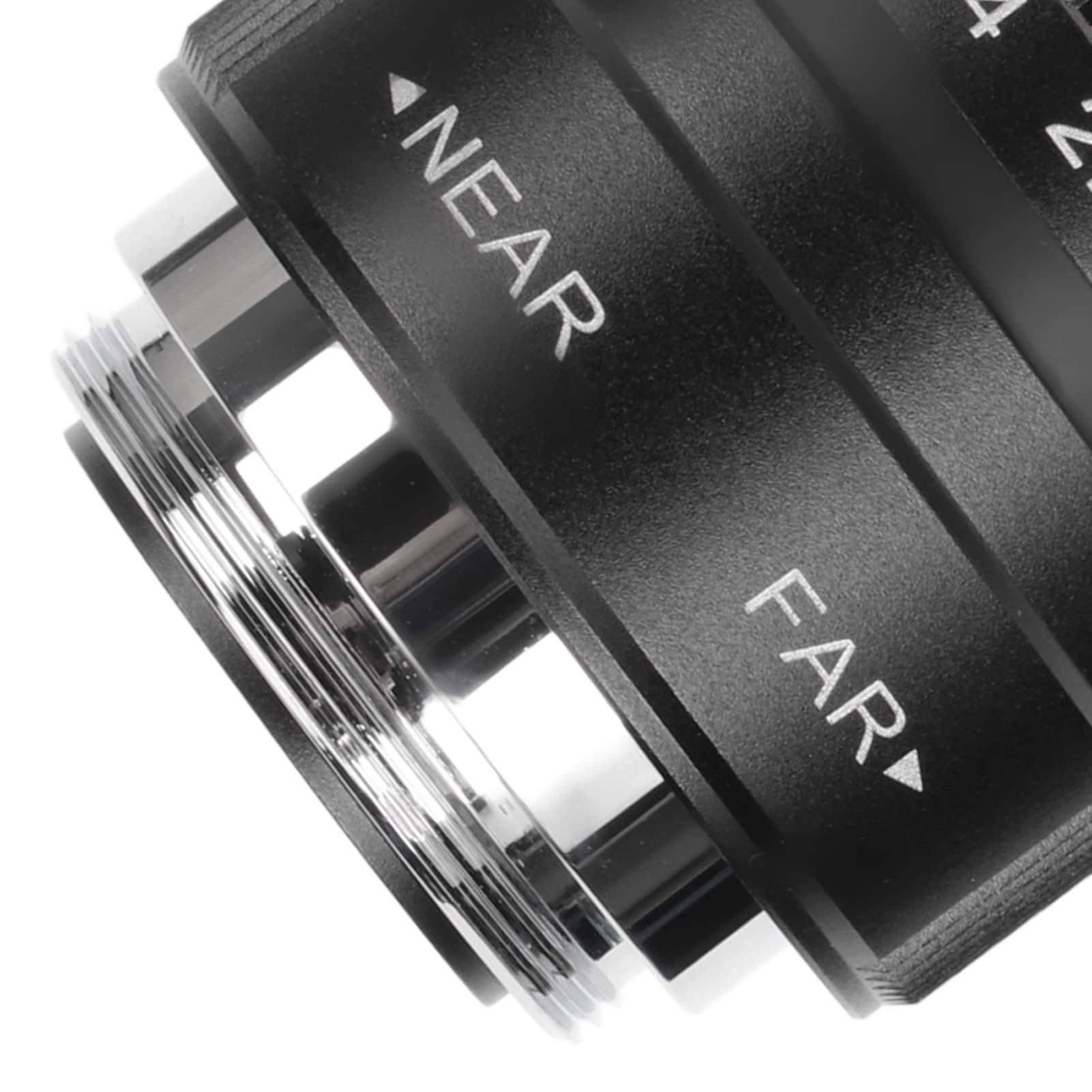 Obiettivo CCTV F1.4 da 25 Mm per Fotocamera con Attacco C, Obiettivo Cinematografico con Attacco C per Bar, Negozi, Parcheggi, Magazzini, 19,6, 30 Cm di Diametro Esterno (Nero)