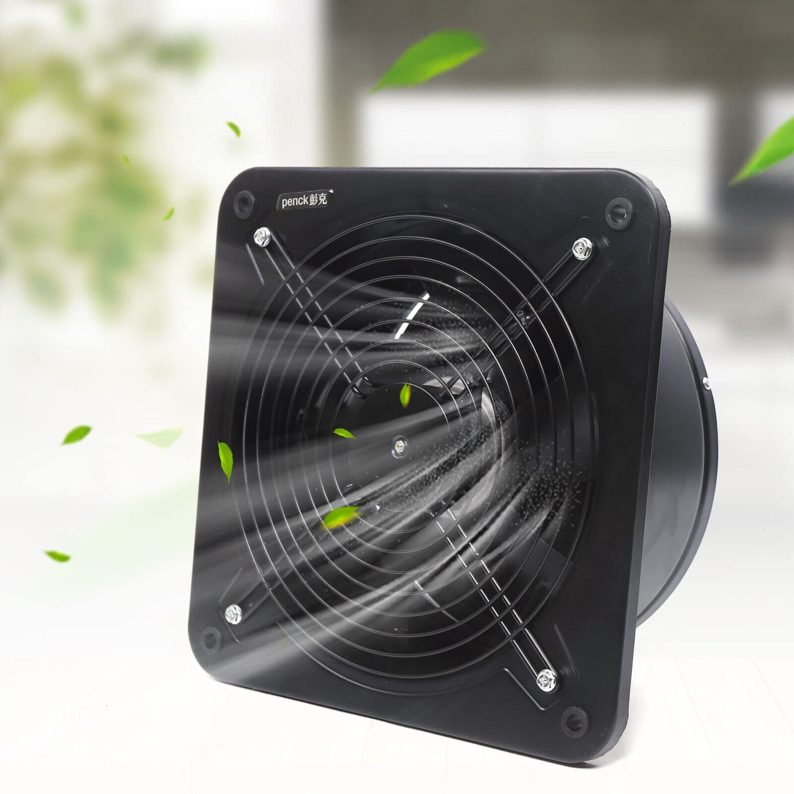 Ventilador de extracción, 300 mm, ventilador axial de 2850 m³/h, ventilador de pared industrial para tiendas de crecimiento, hidropónicas, uso doméstico, ventilación y ventilador de extracción,
