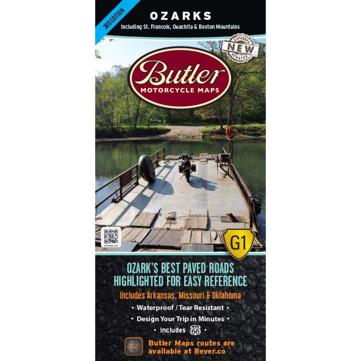 Butler Maps G1 Regional Maps (Ozarks)