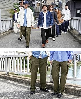 Amazon | [WAIPER] フランス軍 M-47 カーゴパンツ 後期型 HBT