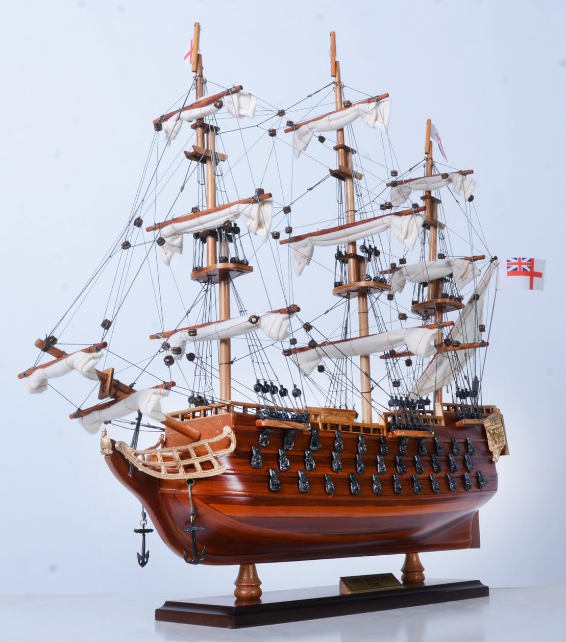 帆船の模型　船大工　値下げしました Amazon | 帆船模型 完成品 木製 HMS ヴィクトリー号 HMS Victory