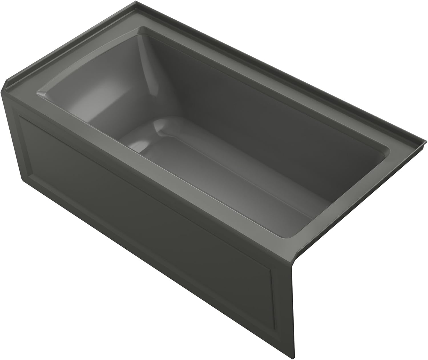 Kohler 1946-RA-0 Archer® 60" x 30" alcove bath right drain, White
