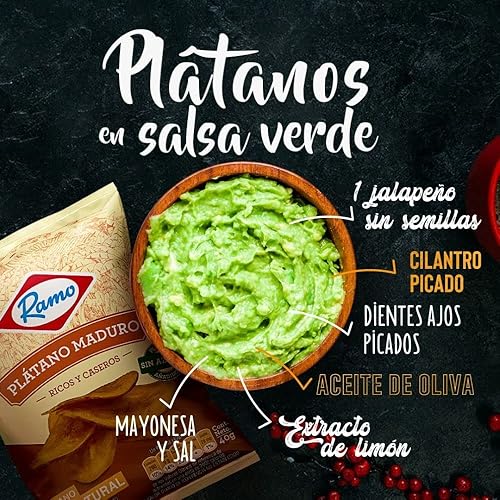 Miniatura 3 de Platanito Verde (paquete de 24) es un aperitivo colombiano de papas fritas de plátano colombiano Comida colombiana Dulce colombiano Snack food Dulce
