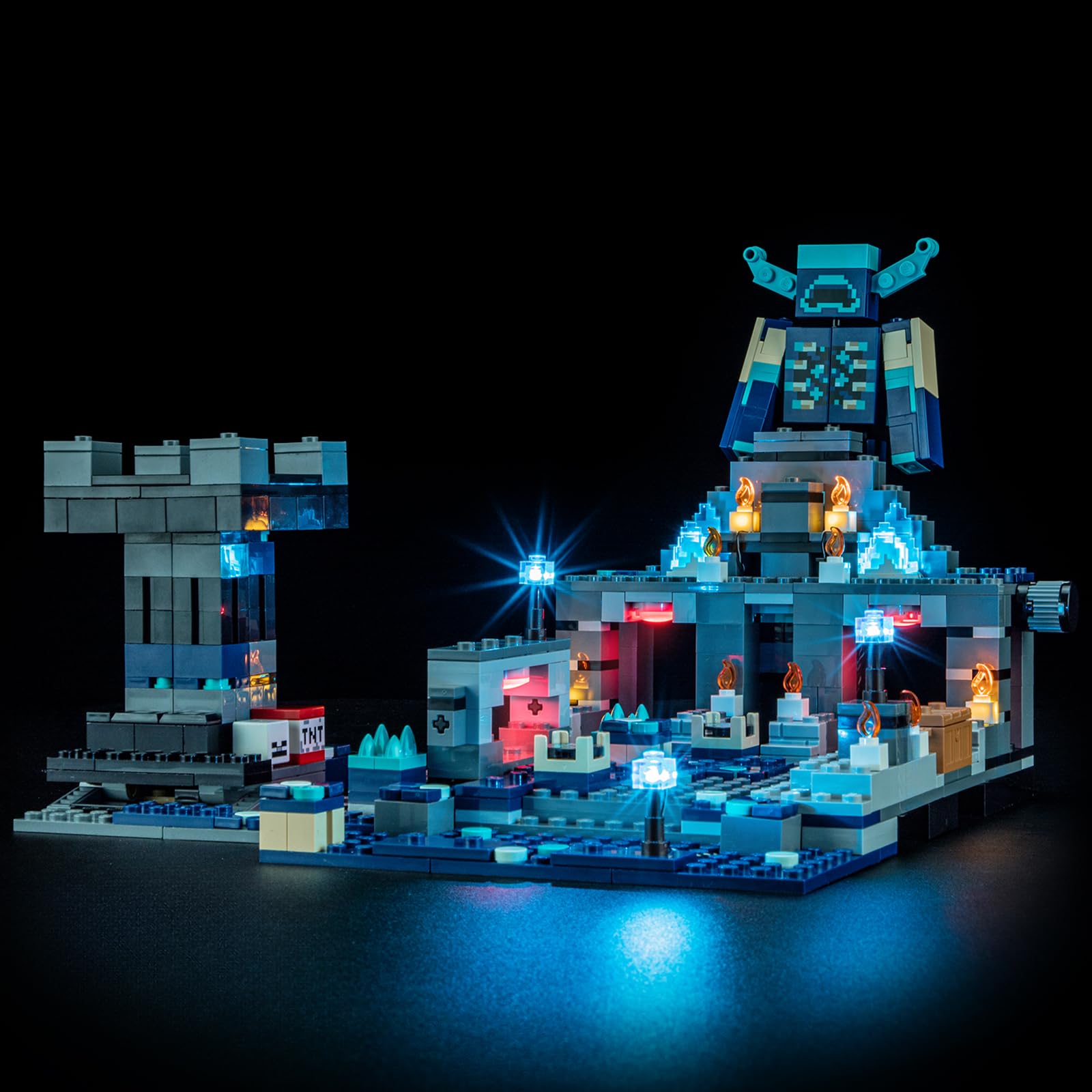 BRIKSMAX 2.0 Light Kit for Lego The Deep Dark Battle -Innovative Led Lighting Compatible with Lego-21246 - Not Included Model Set