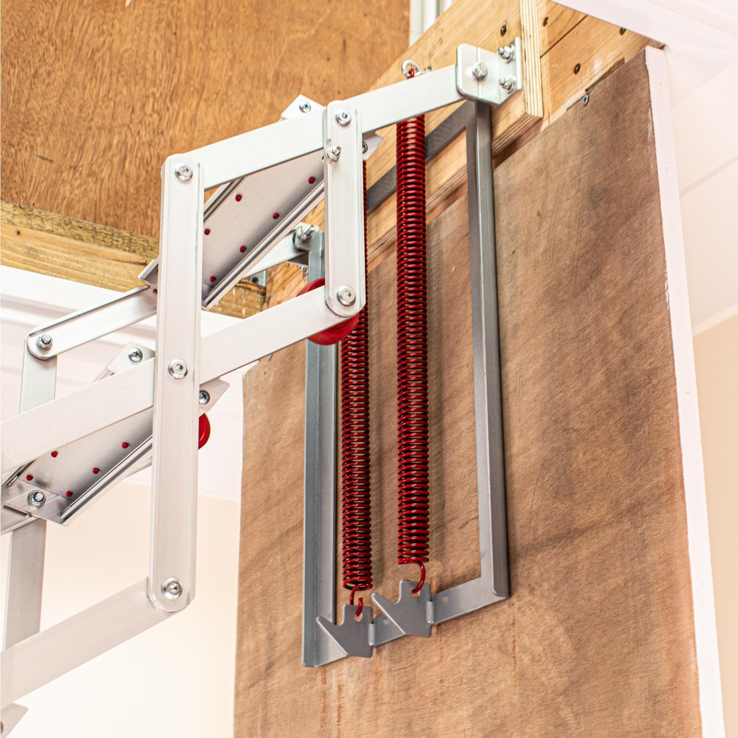 BPS Ziehharmonika-Loftleiter – einfache Montage (3.05m (10'))