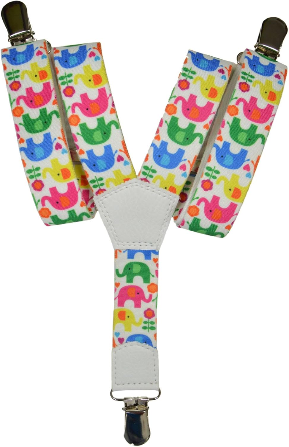Bretelles En Y Pour Enfant - Largeur : 2,5 Cm - Avec 3 Clips Solides