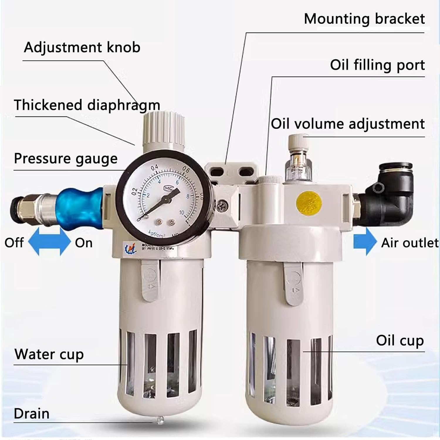 Punzonadora neumática vertical de 300 kg, prensa de banco de 0,4 a 0,7 Mpa con controlador, perforadora multifunción con interruptor de pie, para manualidades de cuero y necesidades de taller