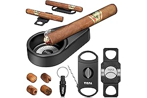 TISFA Multi-Tool Cigar Punch Cutter