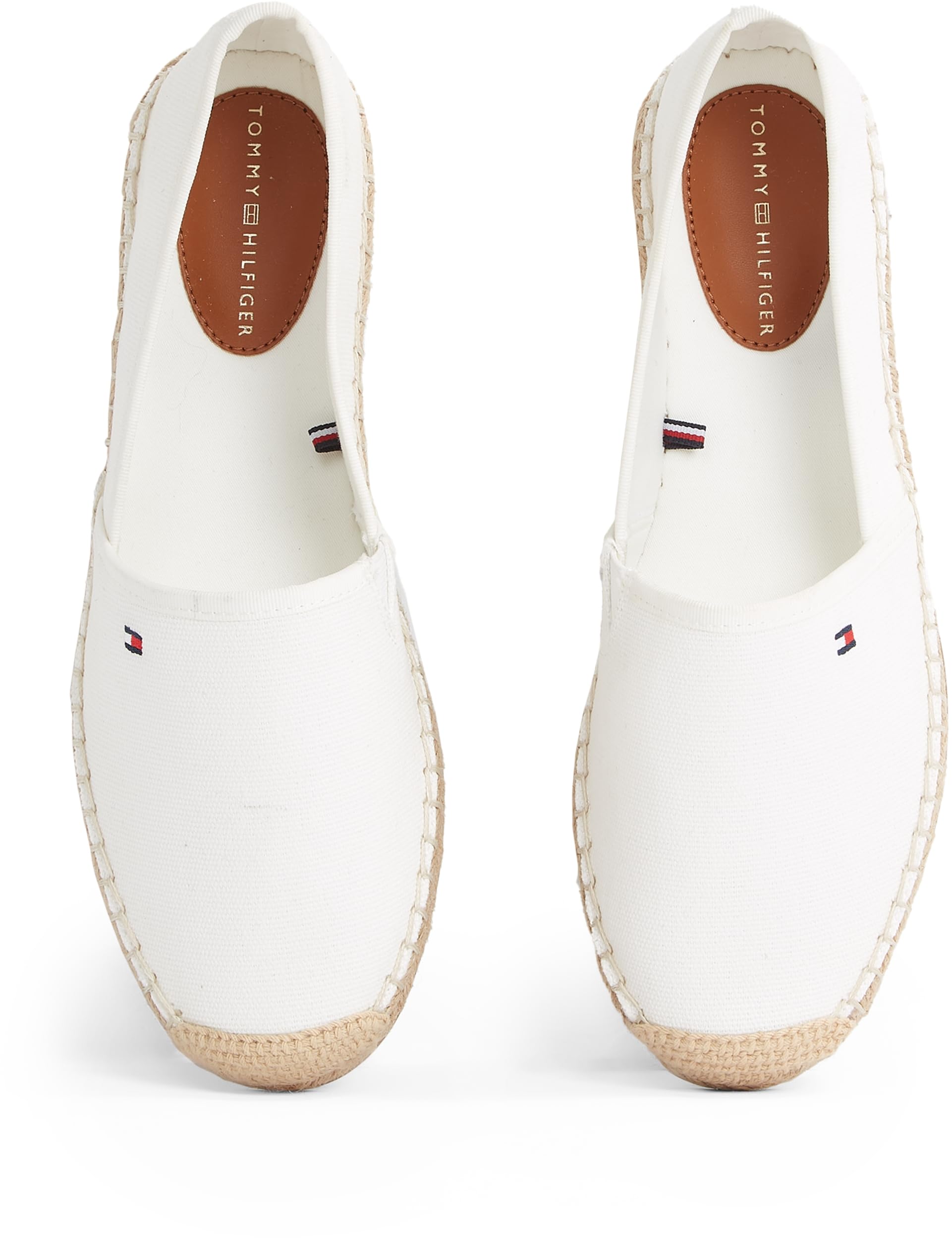 Tommy Hilfiger Women’s Flag Canvas Espadrilles with Logo