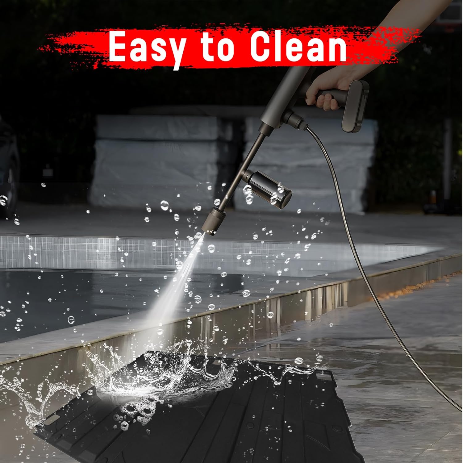 UTV Bed Mat Liner for Honda Pioneer 520 2021-2025, TPE Rubber Rear Cargo Bed Mat All Weather Protection Slush Liner for Honda Pioneer 520 2021-2025 Accessories - Image 5