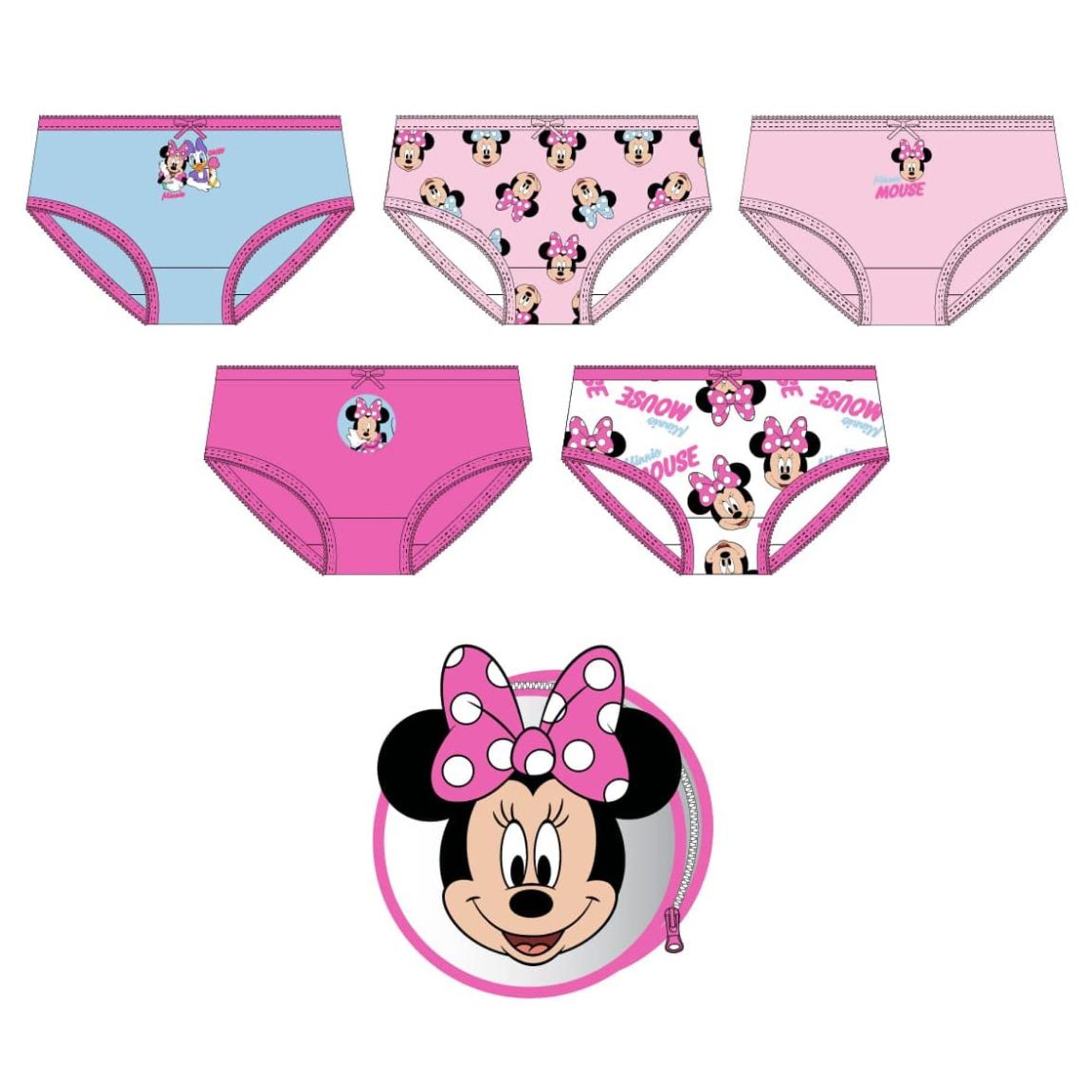 Pack Braguitas 3 o 5 Piezas Disney - Ropa Interior Niña Algodón Suave y Transpirable, Braguitas Disney Ajustables y Cómodas, 2-8 Años — view 11