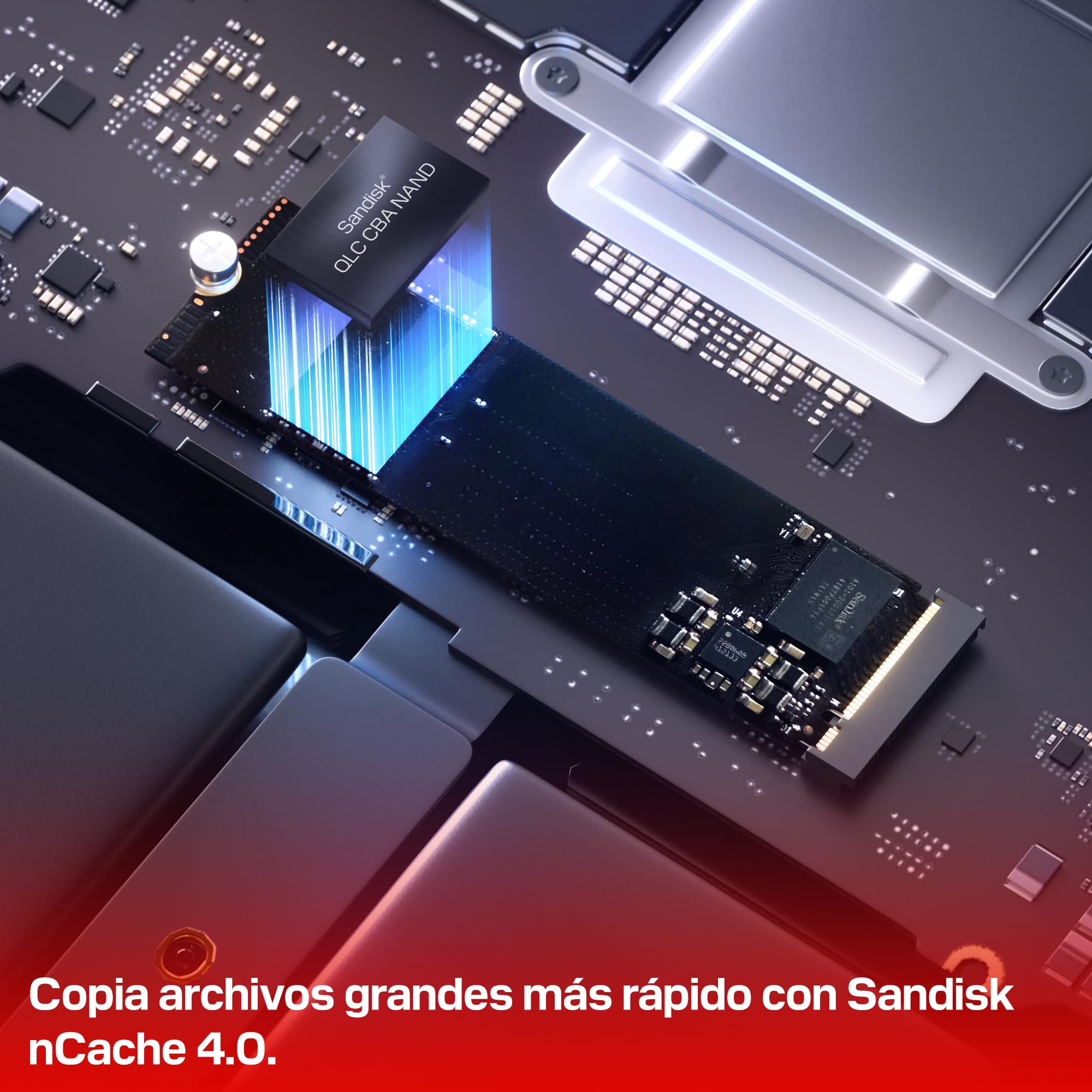 WD Blue SN5100 1 TB NVMe SSD (hasta 7100 MB/s de Velocidad de