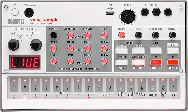 VOLCA-SAMPLE Audio Interface - Dollarstore Korg, Multicolor, One Size